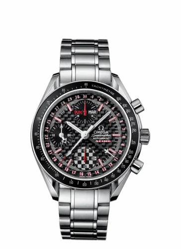 Omega Speedmaster Day-Date 39 Stainless Steel / Black Carbon / Bracelet / Michael Schumacher World Champion 3529.50.00 (35295000)